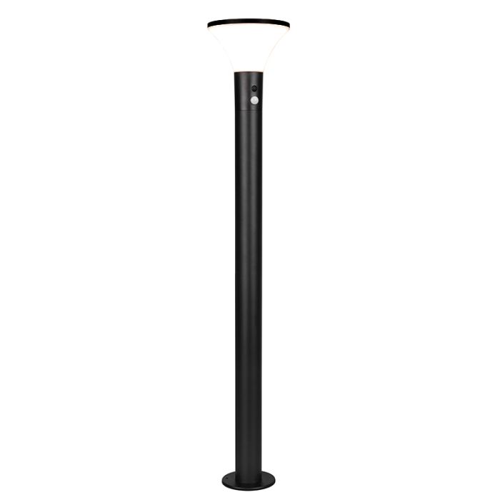 Zwarte staande buitenlamp op zonne-energie modern, Nebahat, 3W, 4000K LED, IP44