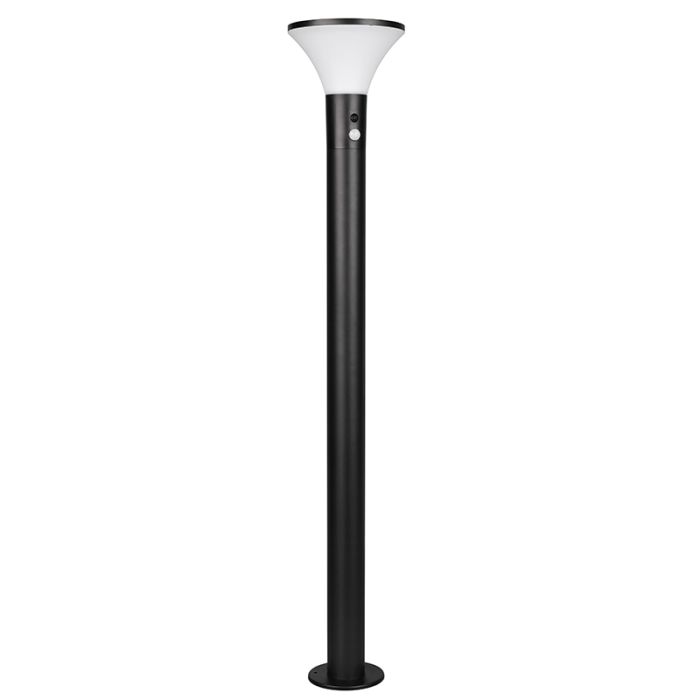 Zwarte staande buitenlamp op zonne-energie modern, Nebahat, 3W, 4000K LED, IP44