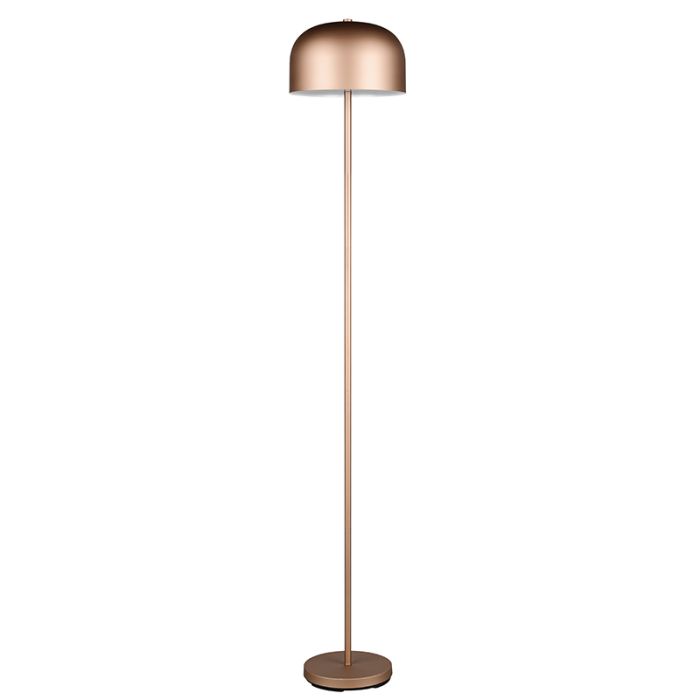 Bruine oplaadbare vloerlamp modern, Dustin, 2,5W, 3000K LED, 3-staps dimbaar