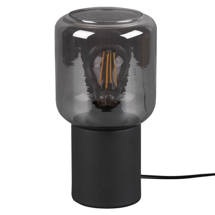 Moderne tafellamp Gail, zwart