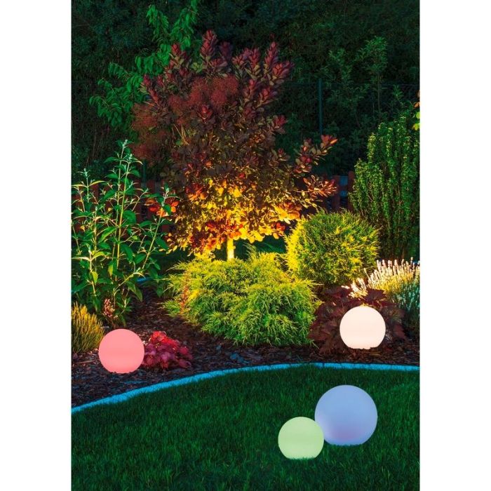Witte solar prikspots modern, Yavuz, 0,5W, RGBW LED, IP67, met afstandsbediening