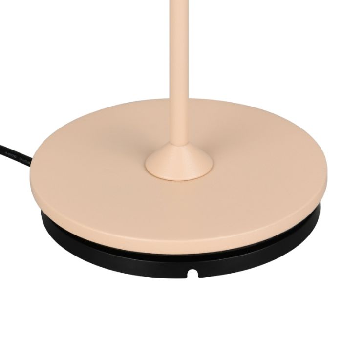 Bruine oplaadbare buiten tafellamp modern, Reshma, 1,5W, 3000K LED, IP44, met touchdimmer
