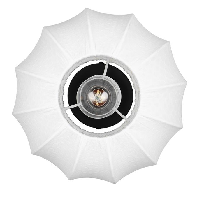 Witte plafondlamp modern, Metehan