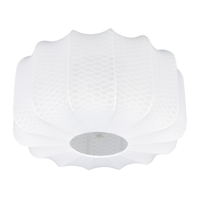 Witte plafondlamp modern, Metehan