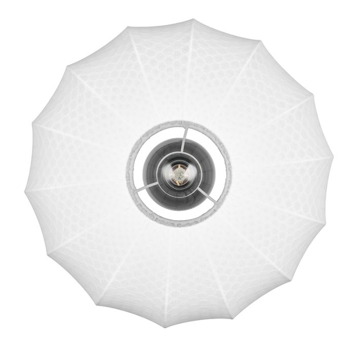Witte plafondlamp modern, Metehan
