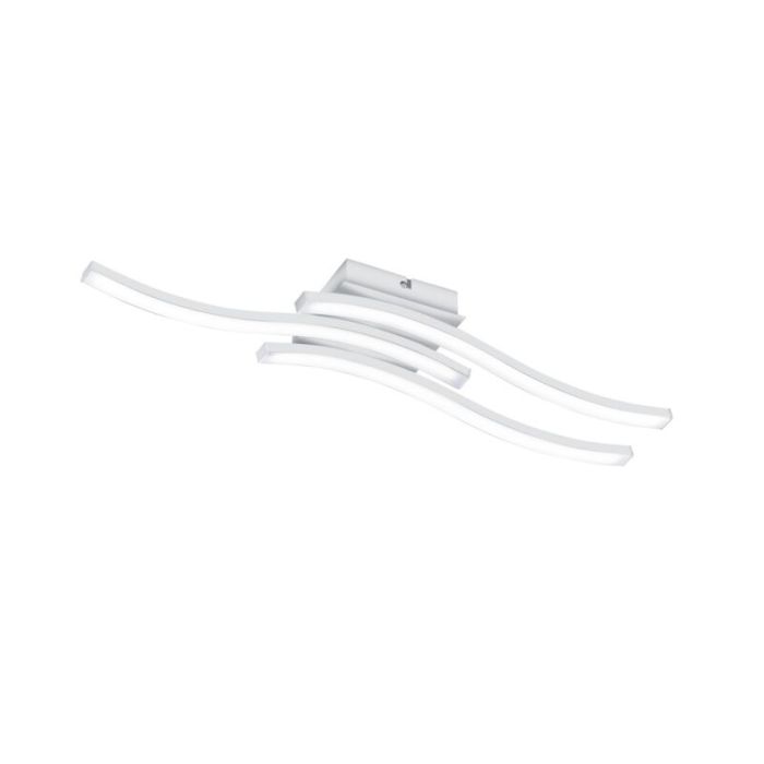 Moderne plafonniere Go, wit, 5w geintegreerd LED