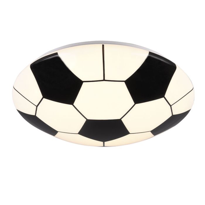 Moderne plafonniere Fabiola, wit, 12w geintegreerd LED