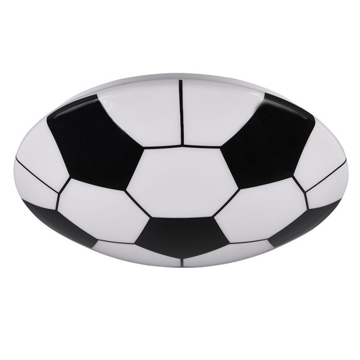 Moderne plafonniere Fabiola, wit, 12w geintegreerd LED