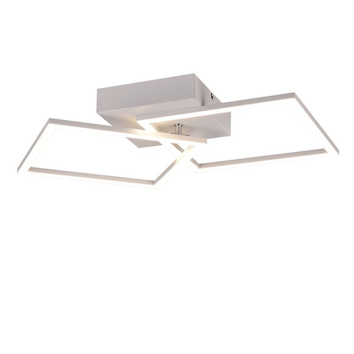 Witte plafonnière modern, Margaux, 20W, 4000K LED