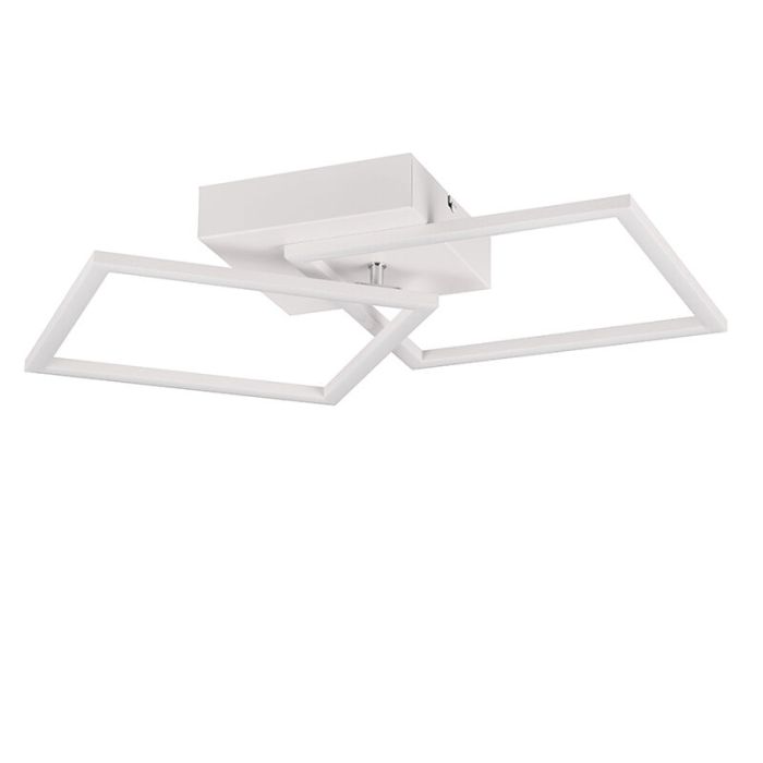 Witte plafonnière modern, Margaux, 20W, 4000K LED