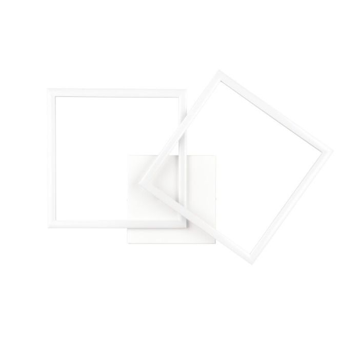 Witte plafonnière modern, Margaux, 20W, 4000K LED