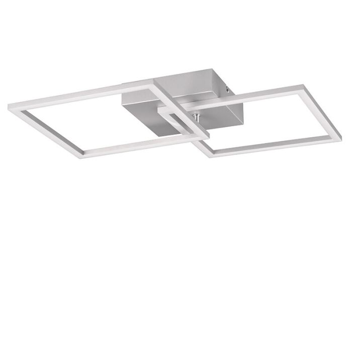 Grijze plafonnière modern, Margaux, 20W, 3000K LED