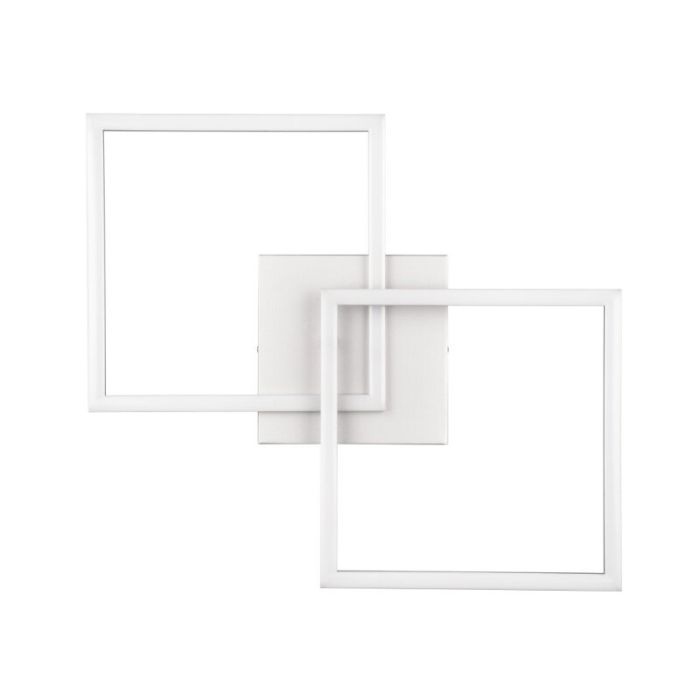Grijze plafonnière modern, Margaux, 20W, 3000K LED