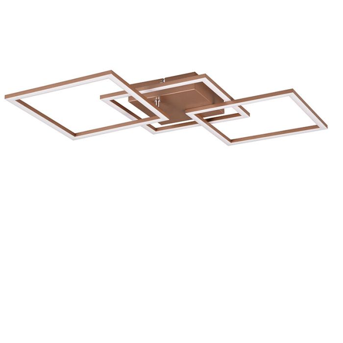 Bruine plafonnière modern, Margaux, 31W, 3000K LED