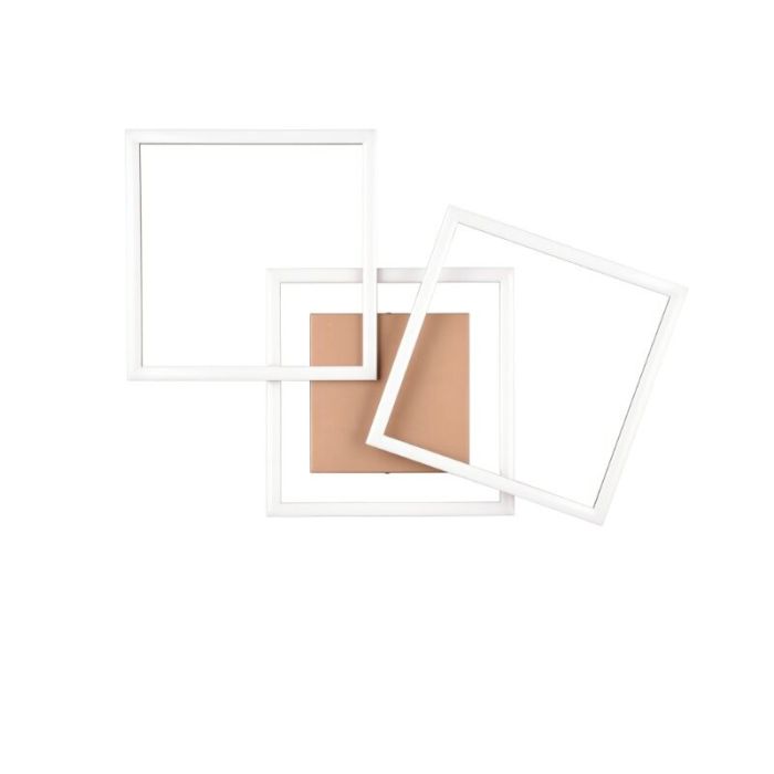 Bruine plafonnière modern, Margaux, 31W, 3000K LED