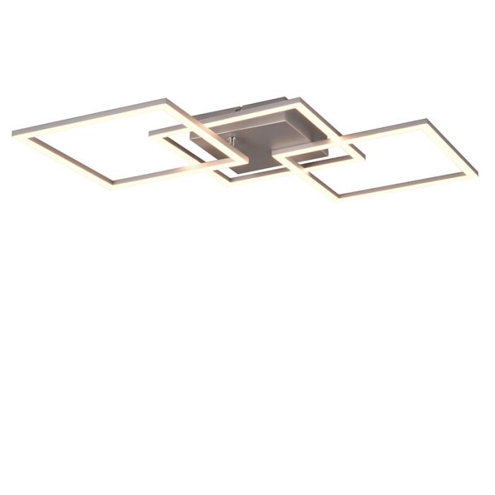 Chromen plafonnière modern, Margaux, 31W, 3000K LED