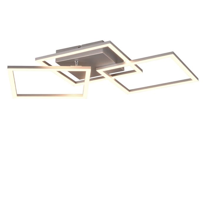 Chromen plafonnière modern, Margaux, 31W, 3000K LED