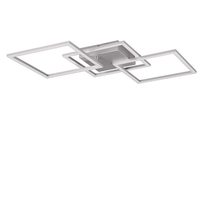 Chromen plafonnière modern, Margaux, 31W, 3000K LED