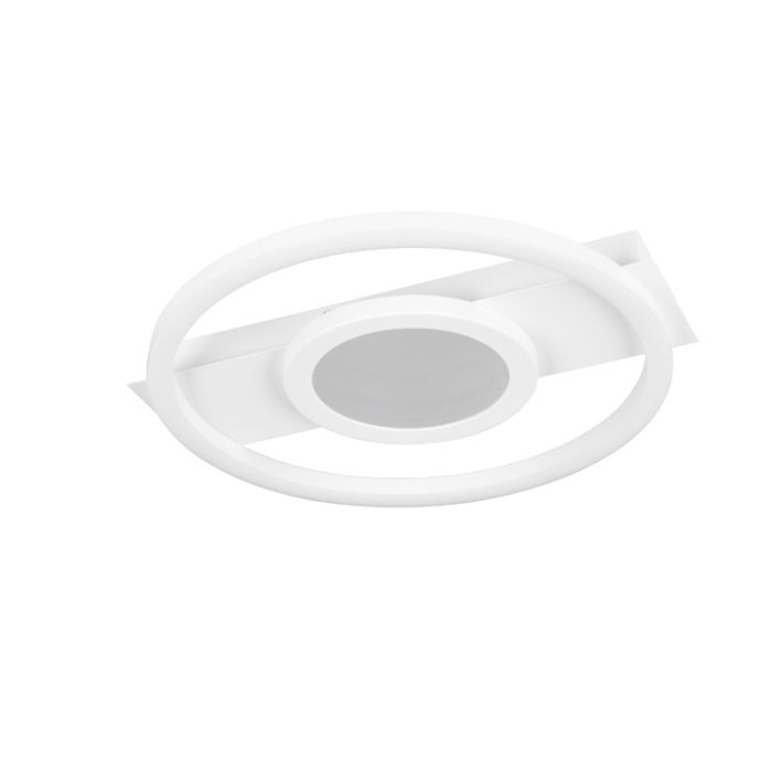 Witte plafondlamp modern, Sandhia, 16W, 4000K LED