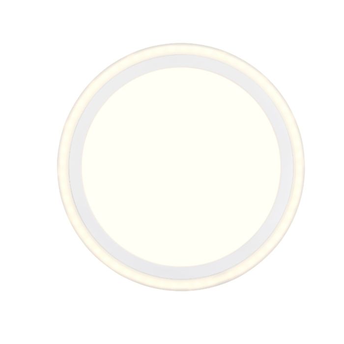 Witte plafonnière modern, Omaima, 11W, 3000K LED