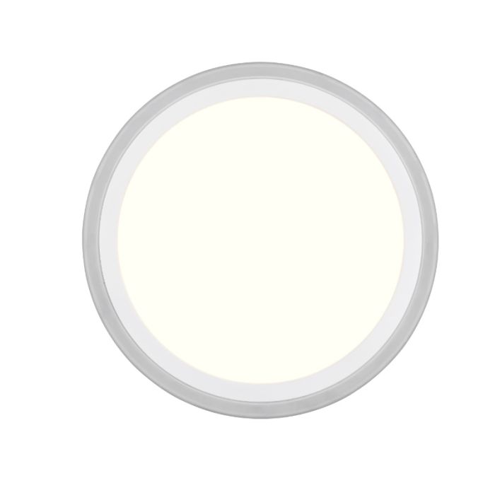 Witte plafonnière modern, Omaima, 11W, 3000K LED
