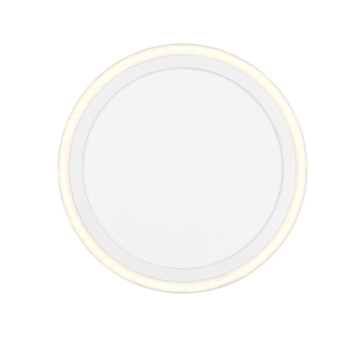 Witte plafonnière modern, Omaima, 11W, 3000K LED