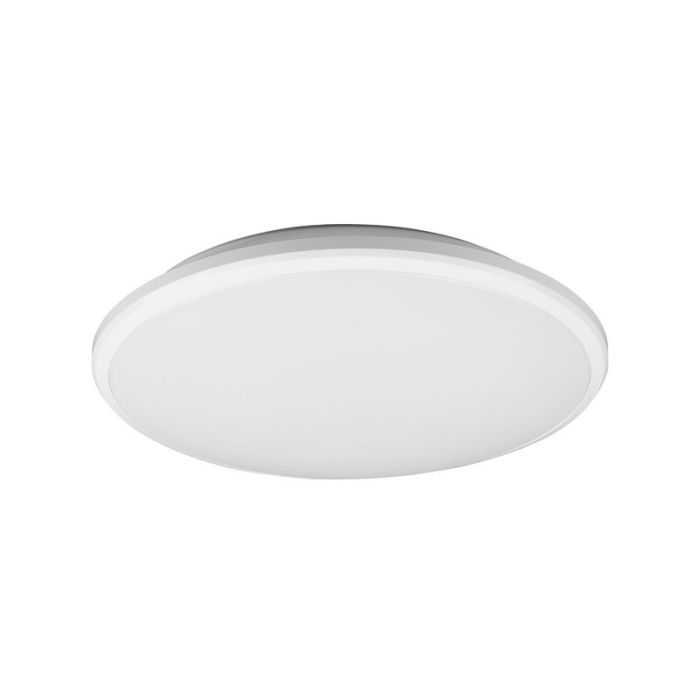 Witte plafonnière Celine, kunststof, modern, 20w, 4000K LED
