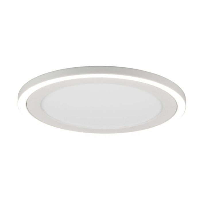 Witte plafonnière modern, Mirko, 16W, 4000K LED