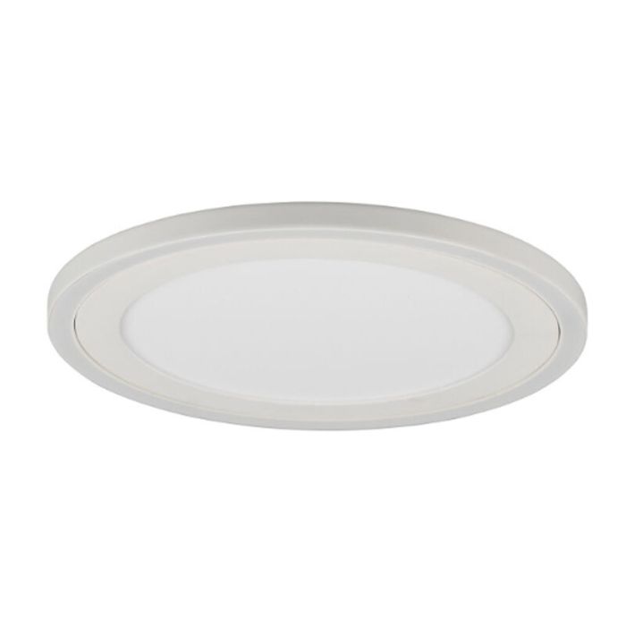 Witte plafonnière modern, Mirko, 16W, 4000K LED