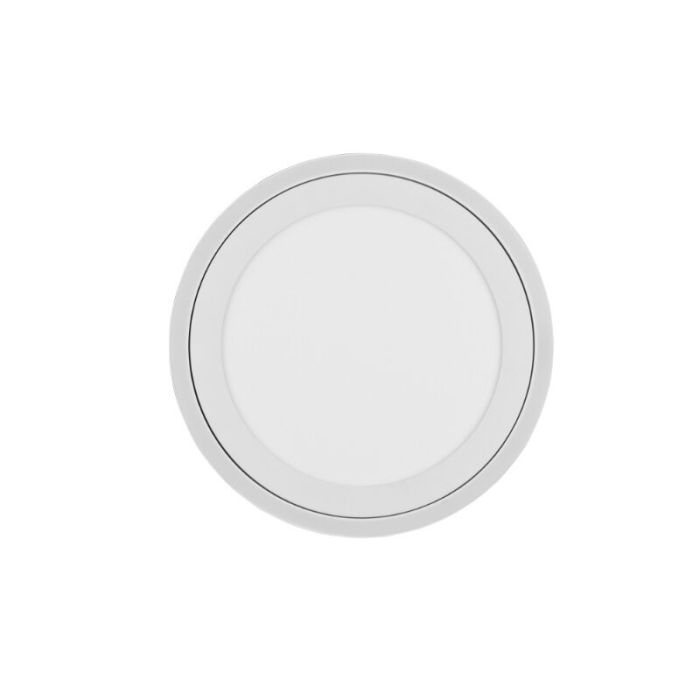 Witte plafonnière modern, Mirko, 16W, 4000K LED