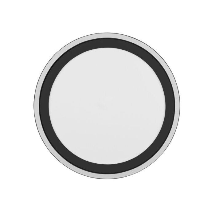 Zwarte plafonnière modern, Mirko, 20W, 3000K LED