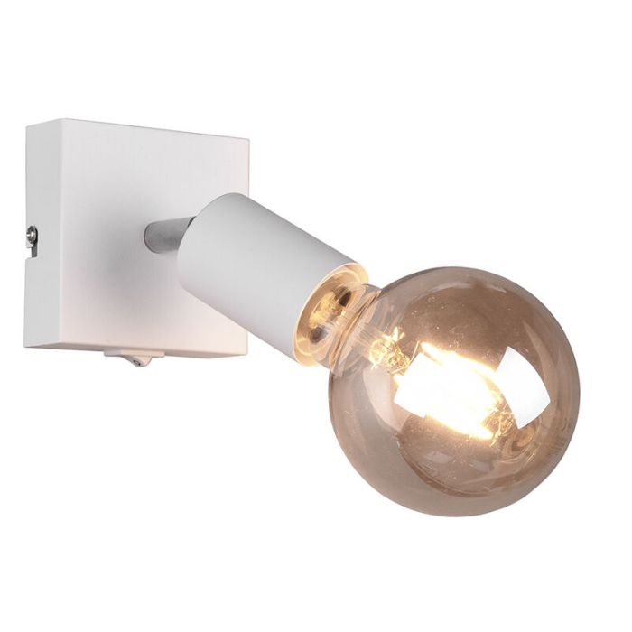 Moderne wandlamp Odin, wit