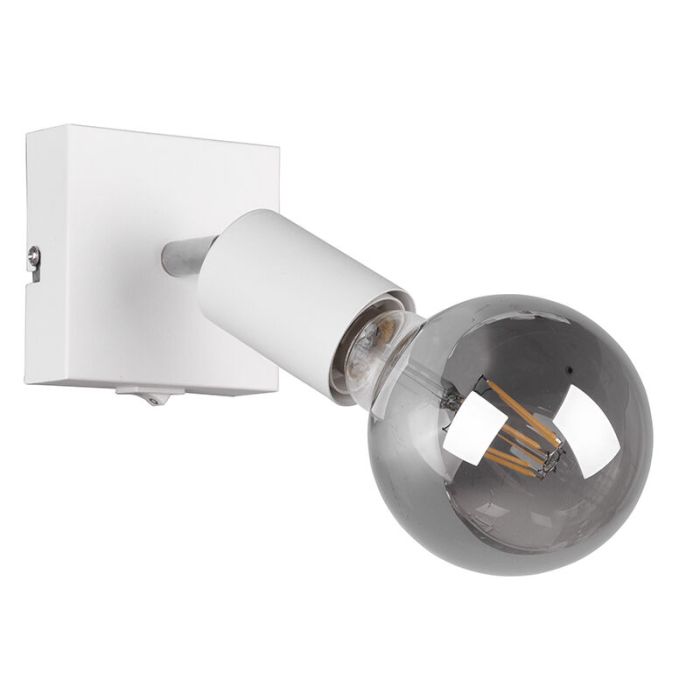 Moderne wandlamp Odin, wit