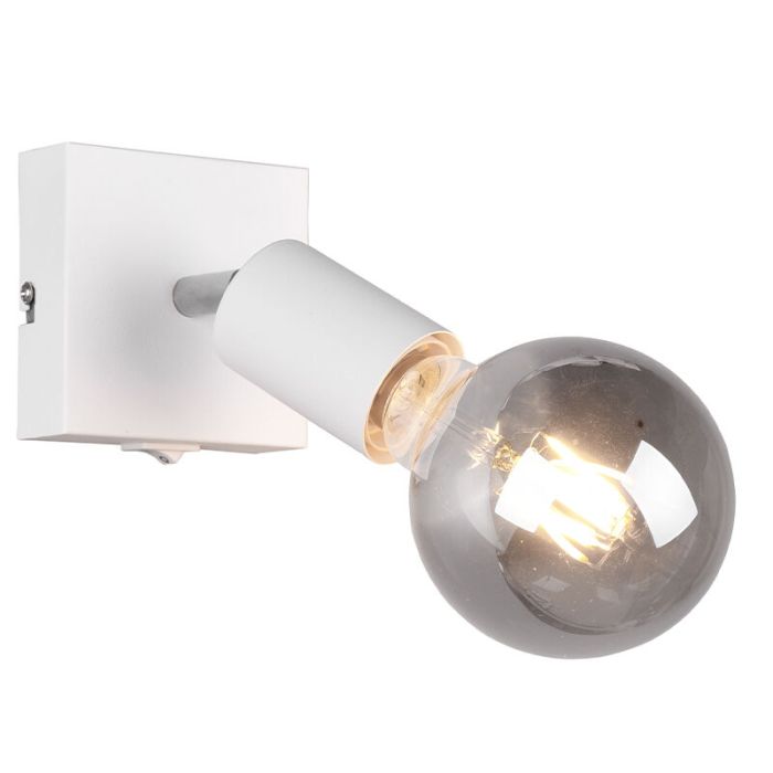 Moderne wandlamp Odin, wit