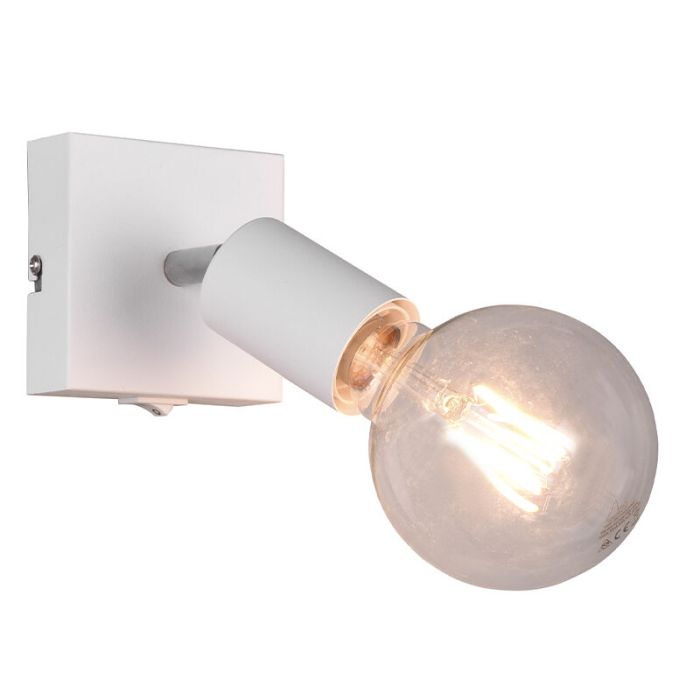 Moderne wandlamp Odin, wit