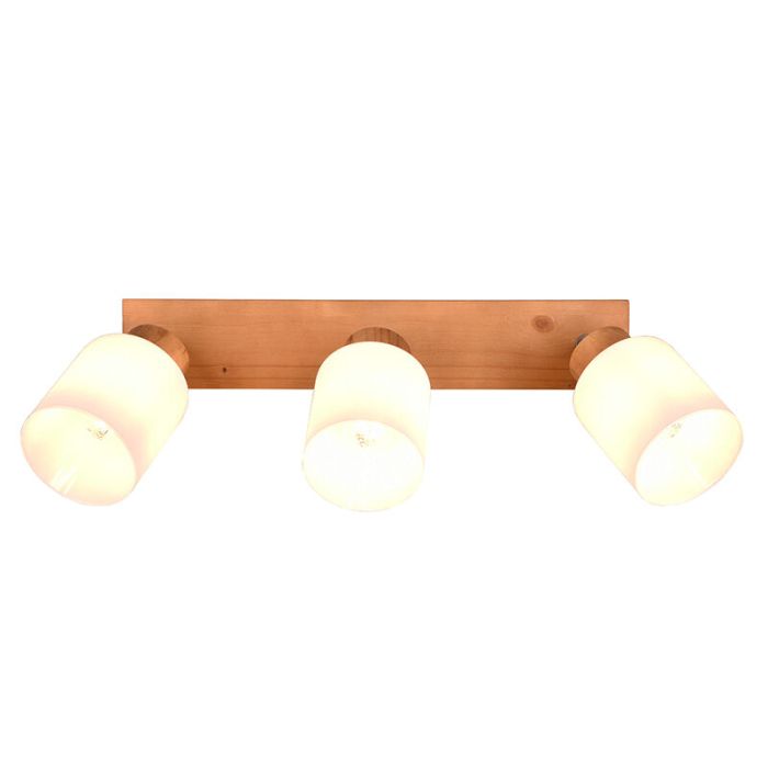 Houten plafondspot bruin, Myron