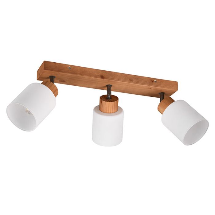 Houten plafondspot bruin, Myron