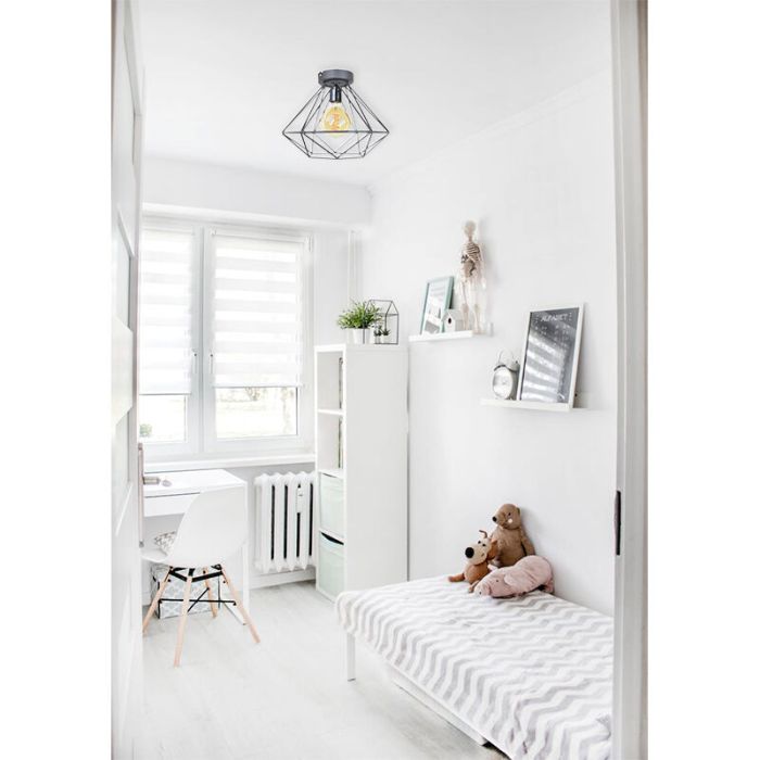 Industrie plafondlamp Merlon, Extra breed