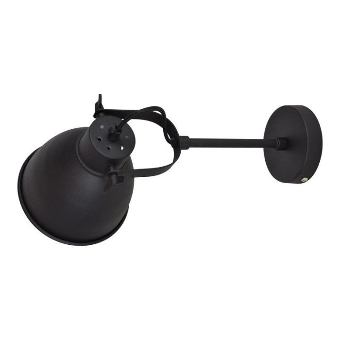 Industriële wandlamp zwart, Locker