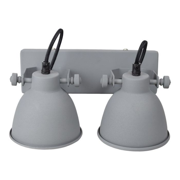 Industriële wandlamp grijs, Redon
