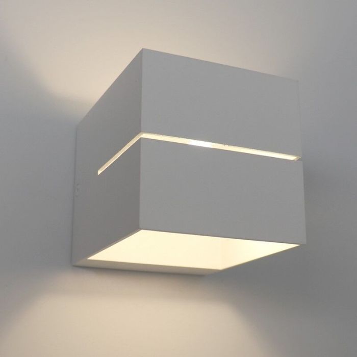 Moderne Wandlamp Gedser, Wit