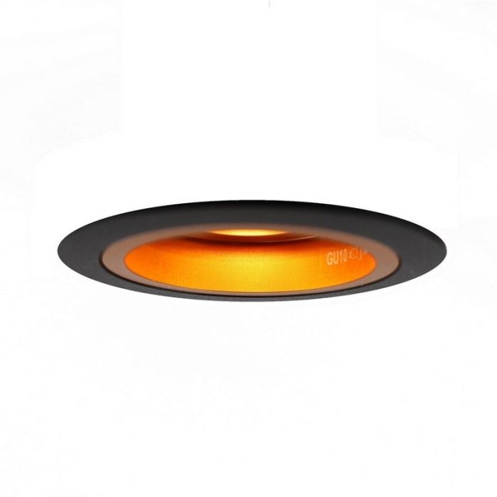 Moderne inbouwspot goud, Bredal