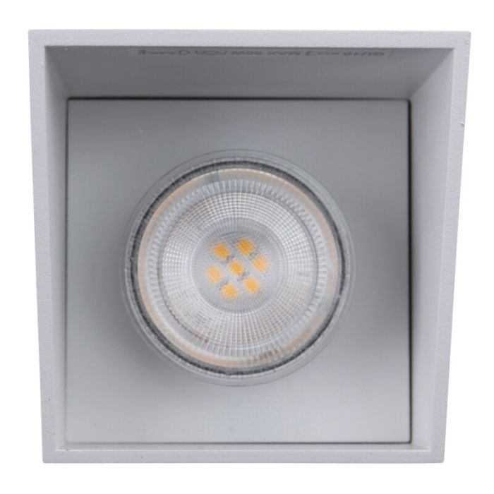 Aluminium opbouwspot Neva, wit
