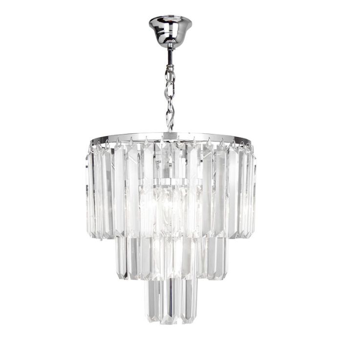 Design hanglamp chroom, Kajol