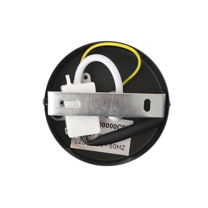 Plafondfitting Rami zwart, E27