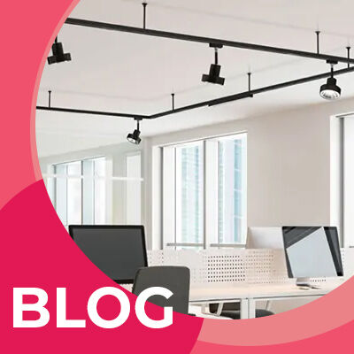 3-phase track lighting installation