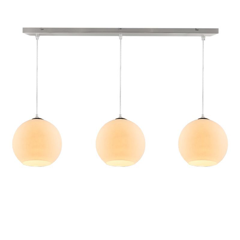 Pendelleuchte mit Glaskugeln