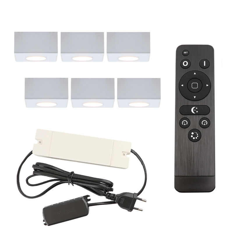 Witte Plug &amp; Play veranda opbouwspots