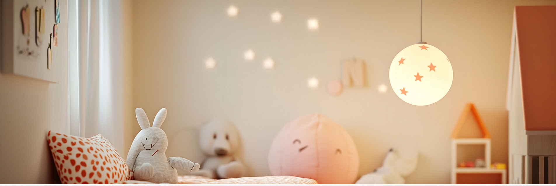 De ideale plafondlamp voor de kinderkamer